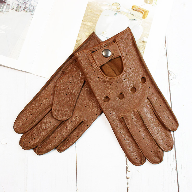 Summer Driving Deerskin Full F - Leather Driving Glove 评论和价格