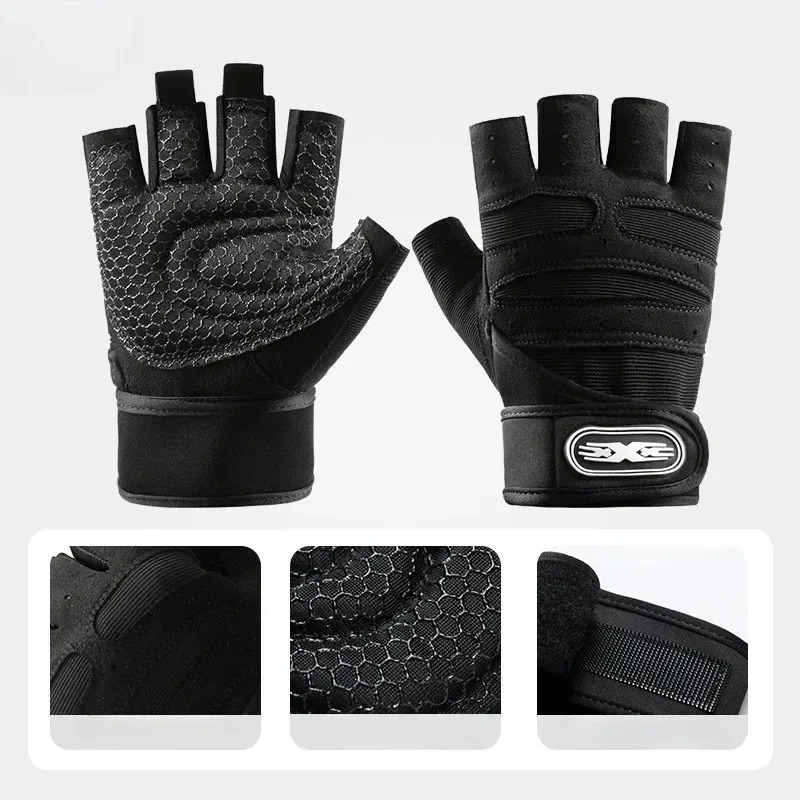 Men Women Fingerless Workout G - Workout Glove Gym 评论和价格